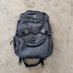 Targus Black Laptop Backpack Padded Travel Bag Multi Compartment Work School